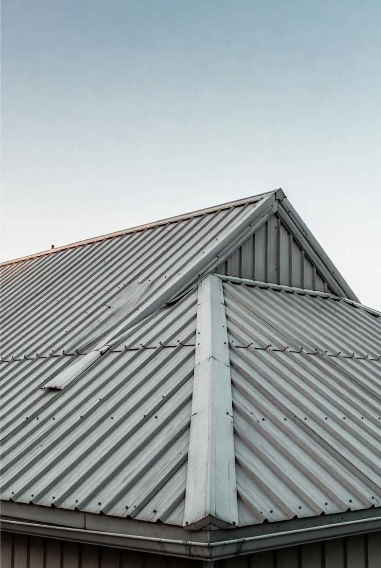 Профнастил на кровле